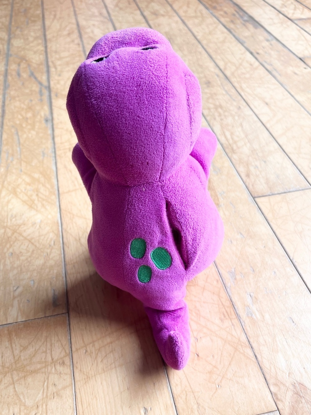 Barney Vintage Singing Plush Toy "I Love You" Stuffed Dinosaur Collectible - Picture 6 of 9